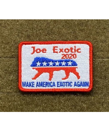 Tactical Outfitters Tactical Outfitters Joe Exotic 2020 For President Morale Patch