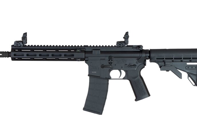 Tippmann M4 CQB airsoft gun, HPA ready