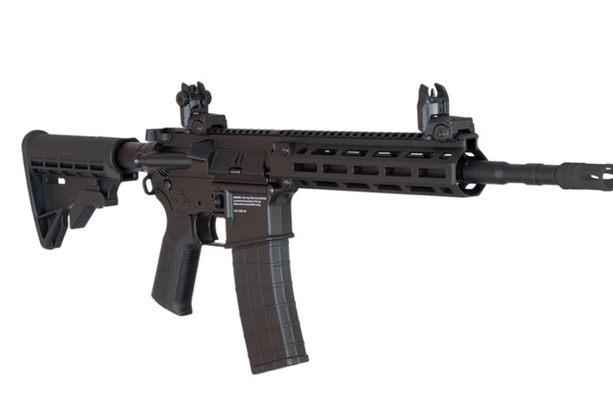 Tippmann M4 airsoft gun, HPA ready