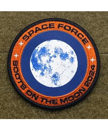 Tactical Outfitters Tactical Outfitters Space Force Moon Mission 2024 Uniform Morale Patch