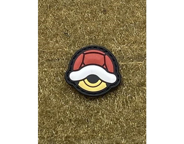 Tactical Outfitters Tactical Outfitters Red Shell PVC Cat Eye Morale Patch (Mario)