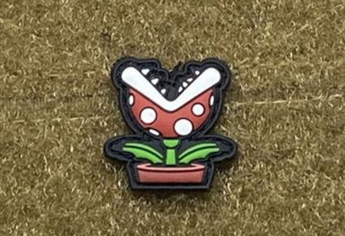 Tactical Outfitters Piranha Plant PVC Cat Eye Morale Patch