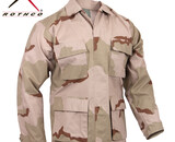 Rothco Ripstop BDU Shirt, 3 Color Desert