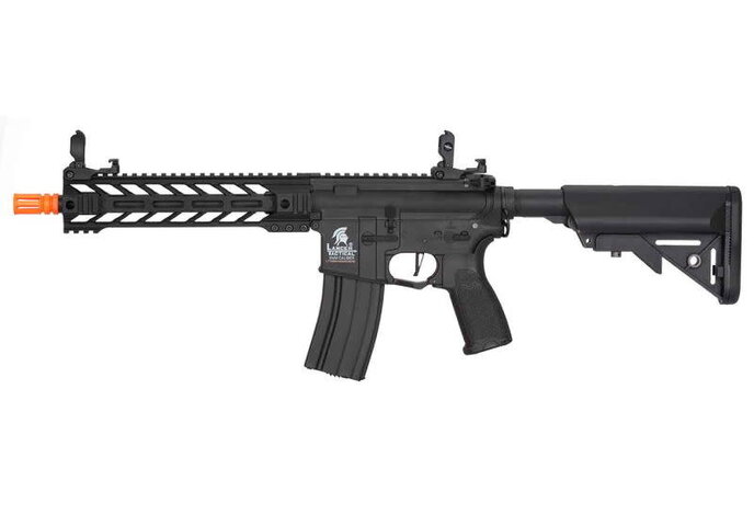 Lancer Tactical GEN2 M4 Enforcer Hybrid 10" Battle Hawk PDW High FPS Nylon Polymer Rifle Black
