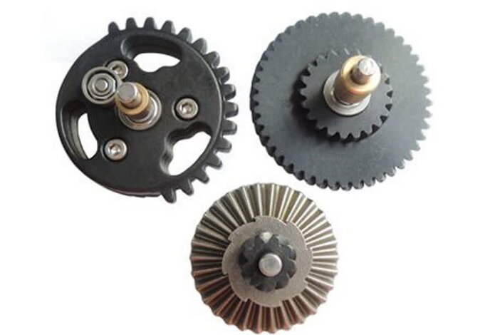 ZCI CNC Steel 3mm Bearing Shaft Helical Gear Set 100:300 Super High Torque