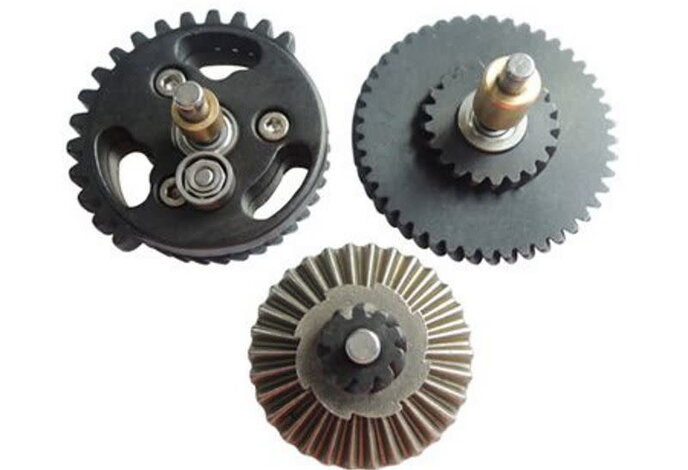 ZCI CNC Steel 3mm Bearing Shaft Gear Set 100:200 High Torque