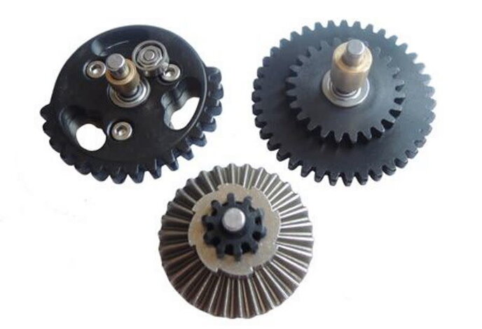 ZCI CNC Steel 3mm Bearing Shaft Gear Set 13:1 Super High Speed