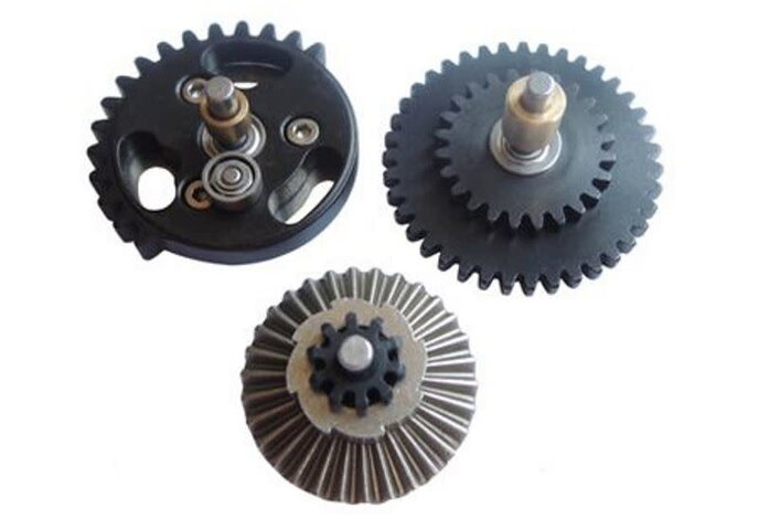 ZCI CNC Steel 3mm Bearing Shaft Gear Set 14:1 Super High Speed