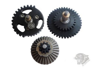 ZCI ZCI CNC Steel 3mm Bearing Shaft Gear Set 16:1 High Speed