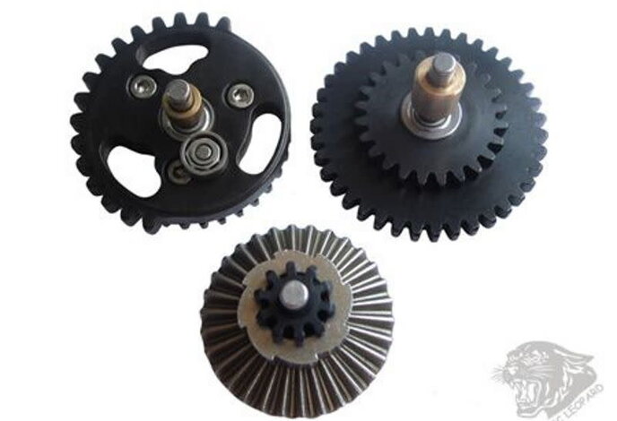ZCI CNC Steel 3mm Bearing Shaft Gear Set 16:1 High Speed