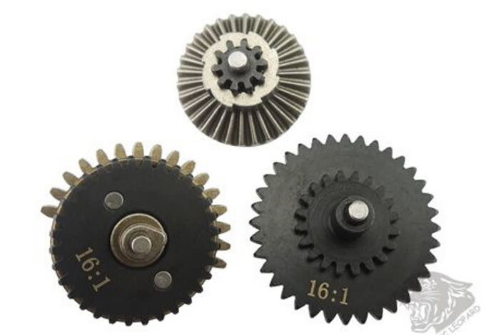 ZCI CNC Steel 3mm Shaft Gear Set 16:1 High Speed