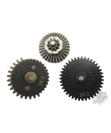 ZCI ZCI CNC Steel 3mm Shaft Gear Set 18:1 Standard Torque