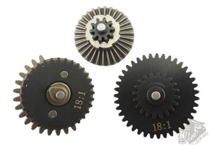 ZCI CNC Steel 3mm Shaft Gear Set 18:1 Standard Torque