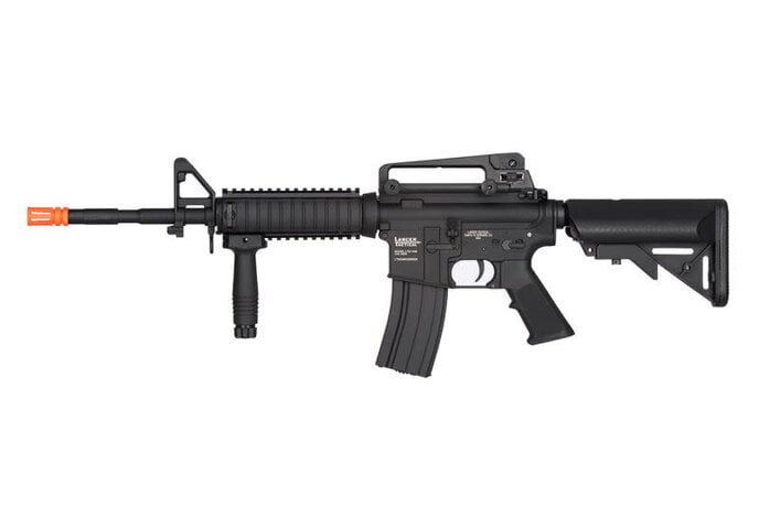 Lancer Tactical GEN2 M4 High Velocity RIS Metal Body Rifle Black