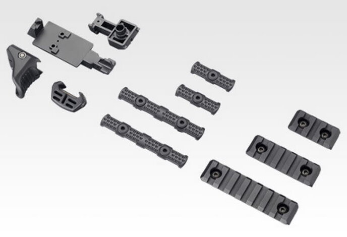 Tokyo Marui NGRS (Next Gen Recoil Shock) AK STORM M-LOK Electric Rifle Black