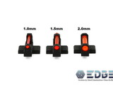 EDGE Custom BULLSEYE Advance Steel Front Sight for Hi CAPA