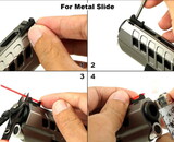 EDGE Custom BULLSEYE Advance Steel Front Sight for Hi CAPA