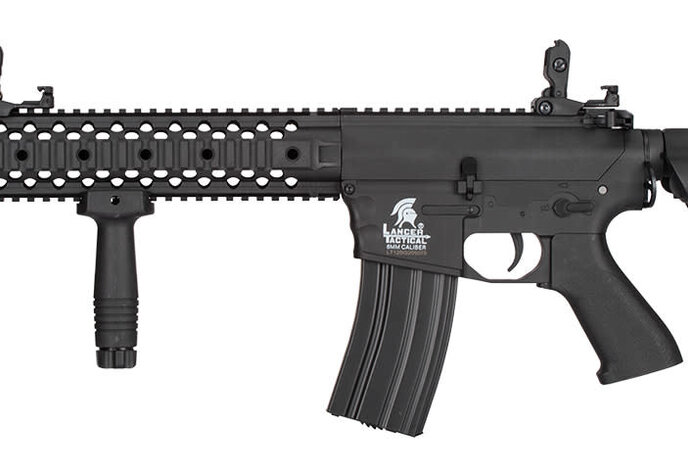 Lancer Tactical GEN2 M4 RIS EVO Nylon Polymer Low Velocity Rifle Black