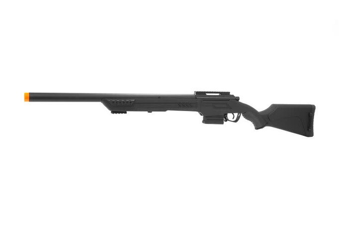 Action Army T11 VSR-10 Compatible Spring Sniper Rifle, Black