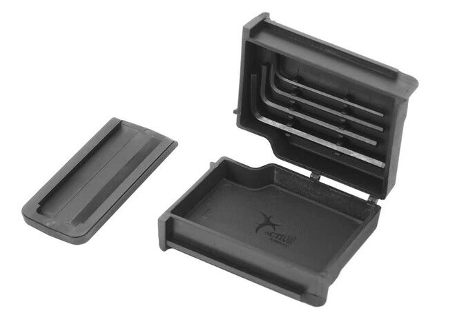 Action Army T11 VSR-10 Compatible Spring Sniper Pistol, Black