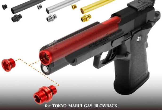 Nine Ball TM Hi Capa 5.1 Non-Recoil Threaded SAS Barrel