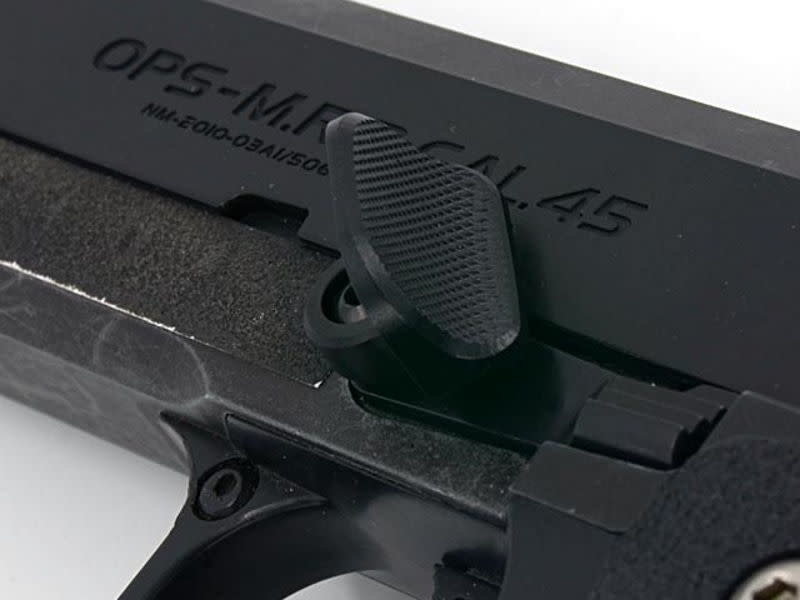 AIP Stainless Steel Slide Stop with Thumb Rest for Tokyo Marui Hi Capa