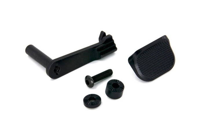 AIP Stainless Steel Slide Stop with Thumb Rest for Tokyo Marui Hi Capa