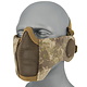 WoSport WoSport Steel Mesh Nylon Padded Lower Face Mask with Ear Protection