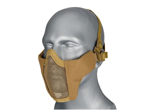 WoSport WoSport Steel Mesh Nylon Padded Lower Face Mask