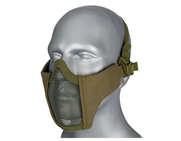 WoSport WoSport Steel Mesh Nylon Padded Lower Face Mask