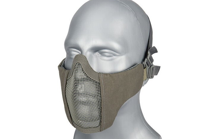 WoSport Steel Mesh Nylon Padded Lower Face Mask