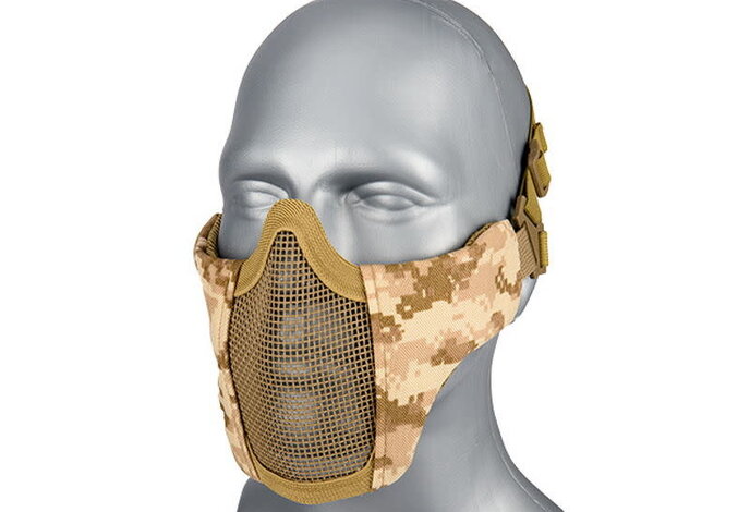WoSport Steel Mesh Nylon Padded Lower Face Mask