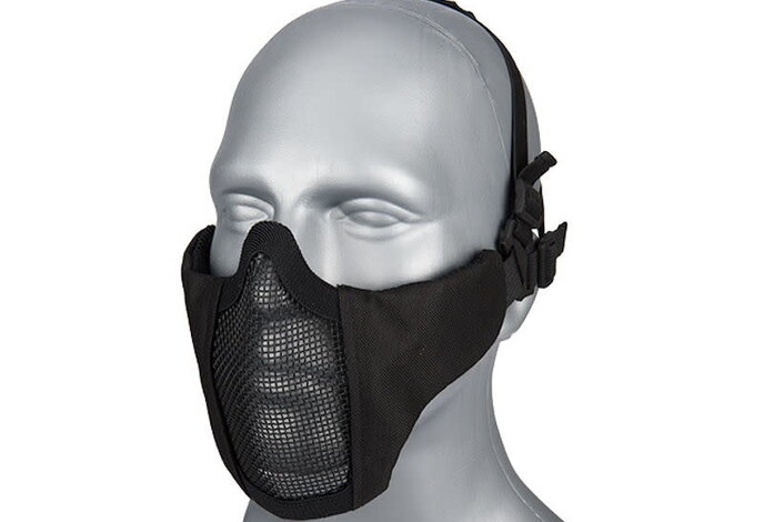 WoSport Steel Mesh Nylon Padded Lower Face Mask