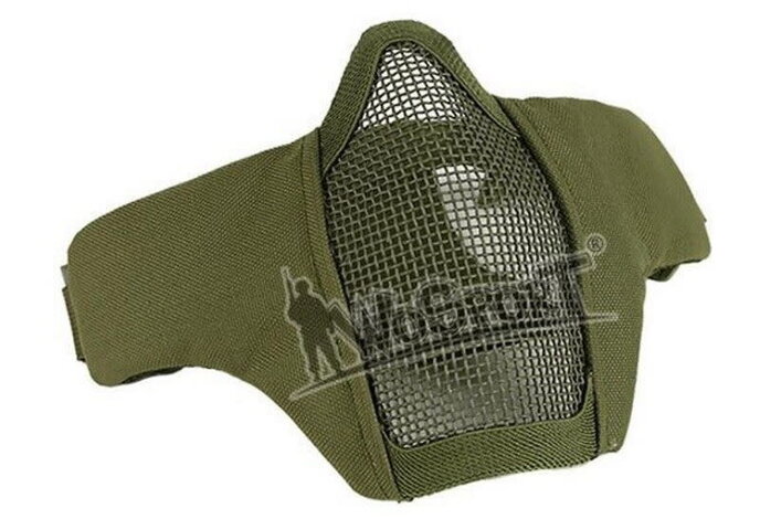 WoSport Steel Mesh Nylon Padded Lower Face Mask