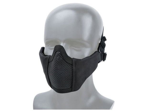 WoSport WoSport Steel Mesh Nylon Padded Lower Face Mask Small