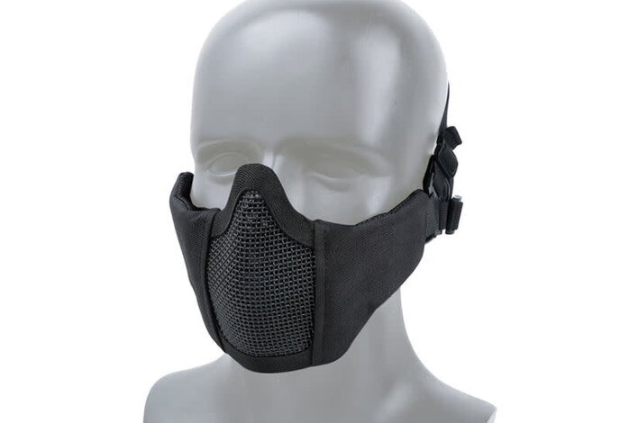 WoSport Steel Mesh Nylon Padded Lower Face Mask Small