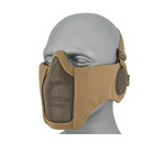 WoSport WoSport Steel Mesh Nylon Padded Lower Face Mask with Ear Protection