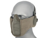 WoSport Steel Mesh Nylon Padded Lower Face Mask with Ear Protection