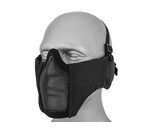 WoSport WoSport Steel Mesh Nylon Padded Lower Face Mask with Ear Protection