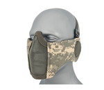 WoSport WoSport Steel Mesh Nylon Padded Lower Face Mask with Ear Protection
