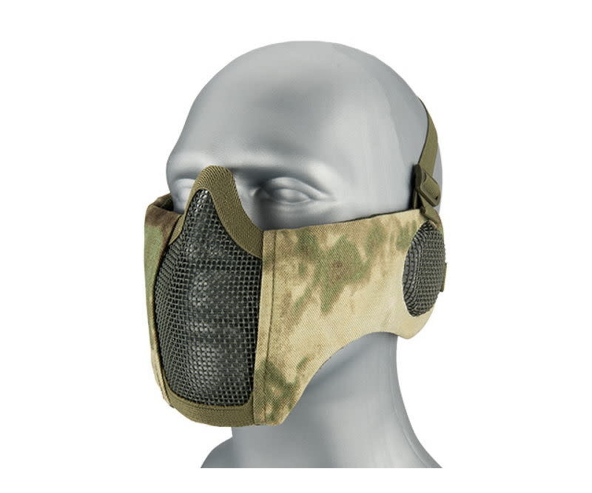 WoSport Steel Mesh Nylon Mask with Ear Protection - Airsoft Extreme