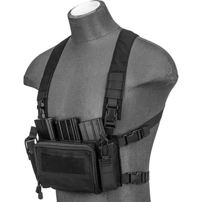 Wosport Multifunctional Tactical Chest Rig / Sub Abdominal Pouch Set ...