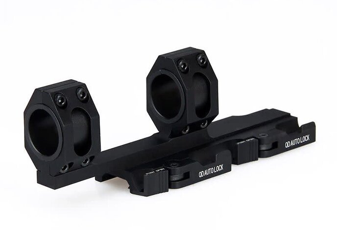 Tactical 1" / 30mm QD Double Ring Forward Scope Mount for 20mm Rail