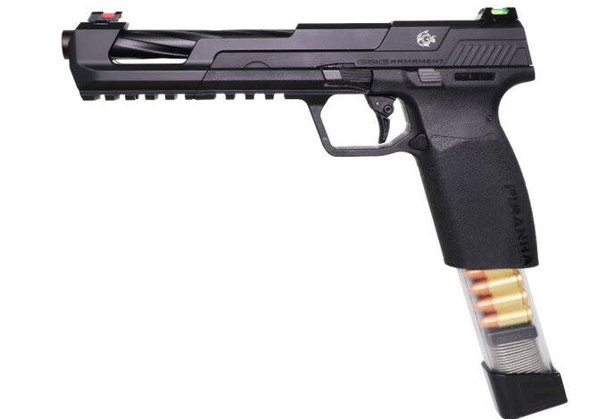 G&G Piranha SL Green Gas Blowback Pistol