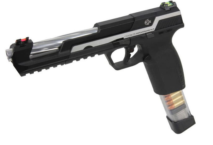 G&G Piranha SL Green Gas Blowback Pistol