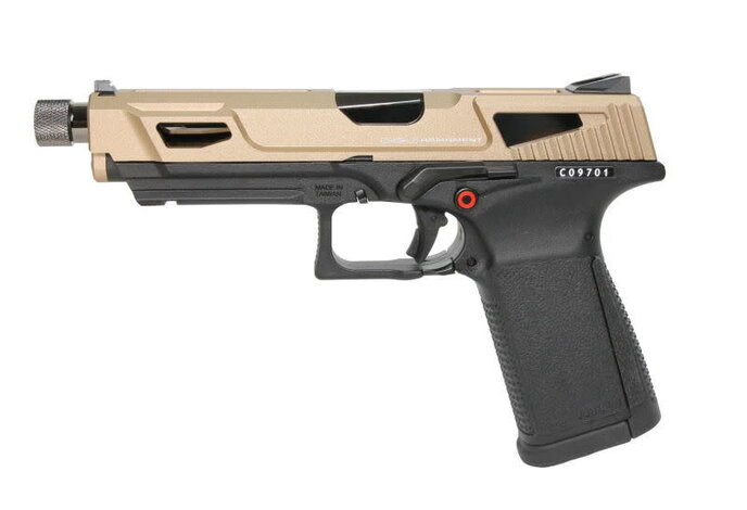 G&G GTP 9 MS Green Gas Blowback Pistol