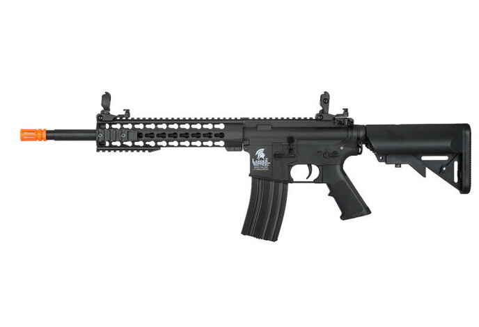 Lancer Tactical GEN2 M4 10" Low Velocity Keymod Nylon Polymer Rifle Black