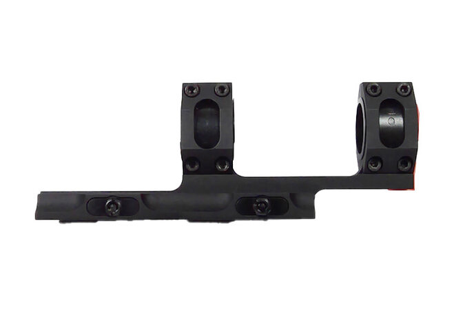 Tactical 1" / 30mm QD Double Ring Forward Scope Mount for 20mm Rail