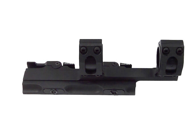 Tactical 1" / 30mm QD Double Ring Forward Scope Mount for 20mm Rail