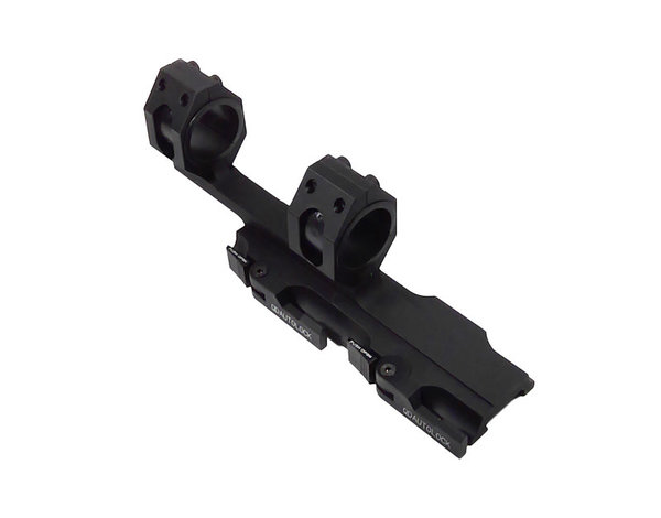 Airsoft Extreme Tactical 1" / 30mm QD Double Ring Forward Scope Mount for 20mm Rail